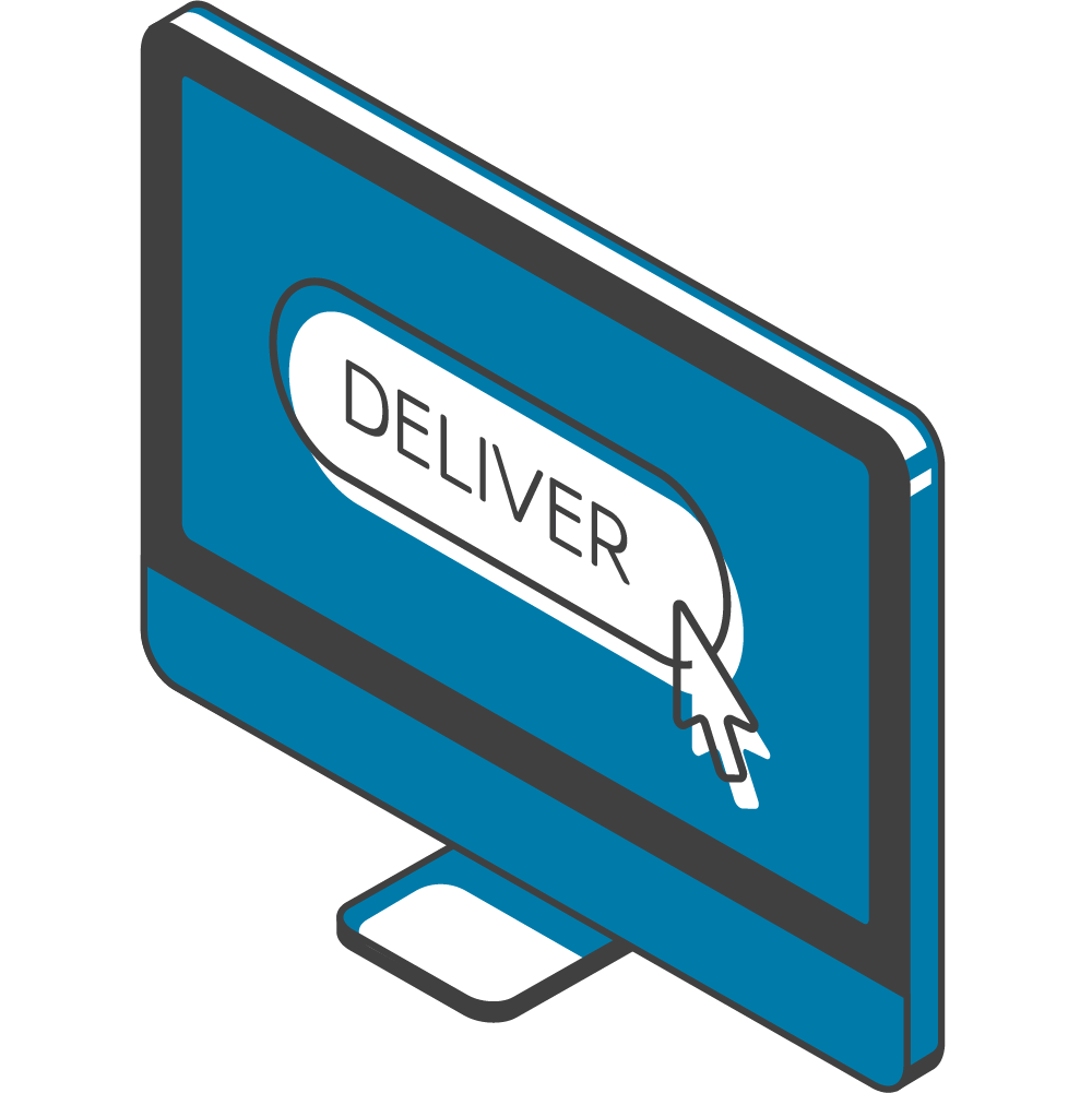 Logistics Management - computer icon